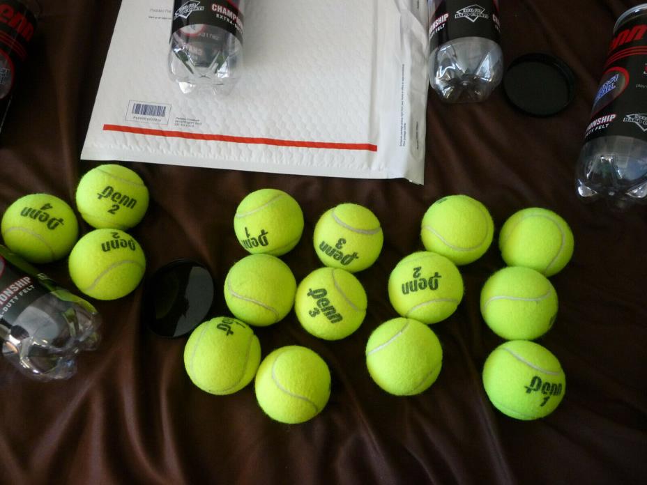 15 Good Used Penn Tennis Balls free priority ship