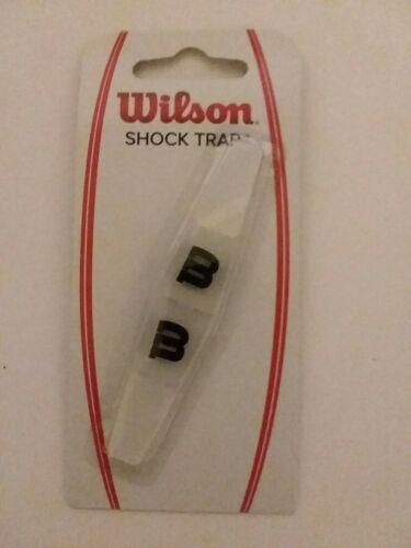 Wilson Shock Trap Tennis Racquet Dampener Vibration Black NEW WRZ521618
