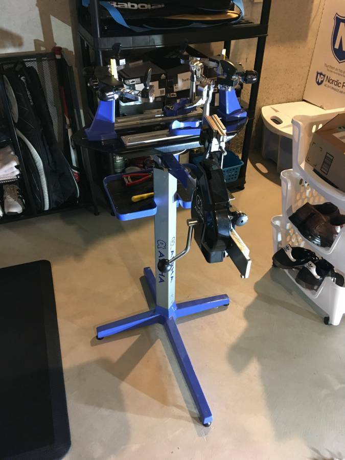 Alpha Axis Pro Tennis Racquet Stringer Stringing Machine