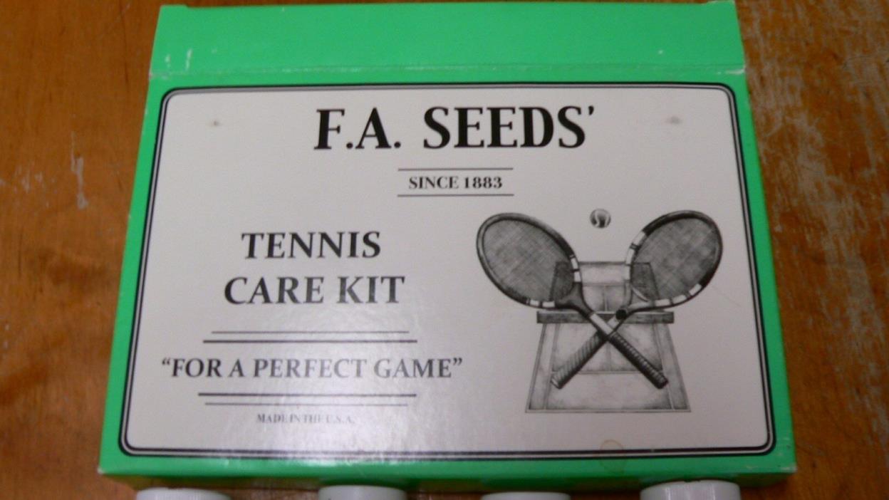 Vintage F. A. Seeds' Tennis Care Kit