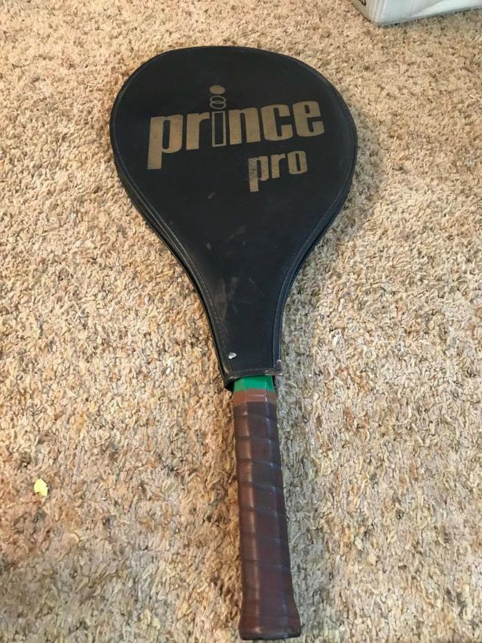 Prince Pro / Classic Aluminum  Oversize Tennis Racket  + Cover