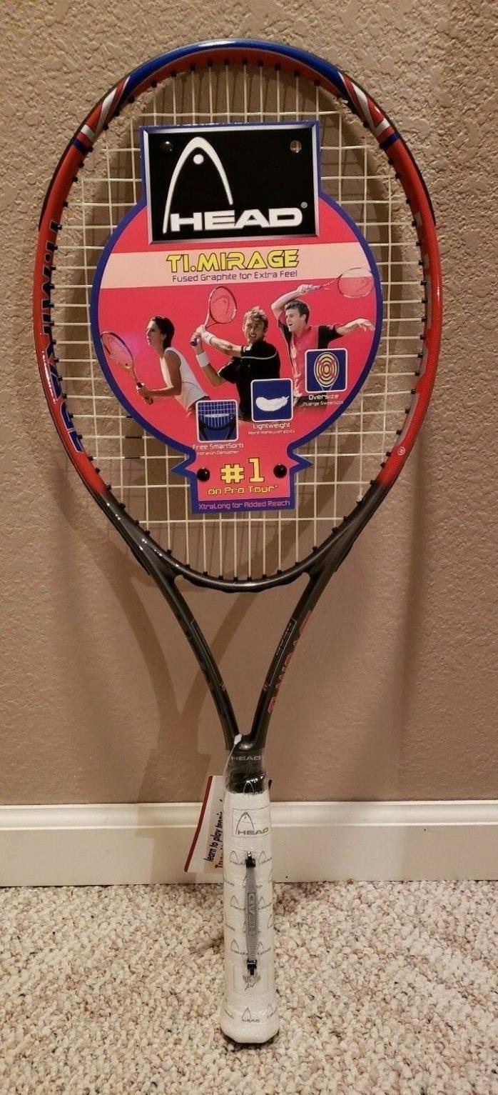 NEW Head Ti Mirage Oversized Extra Long Tennis Racquet BRAND NEW