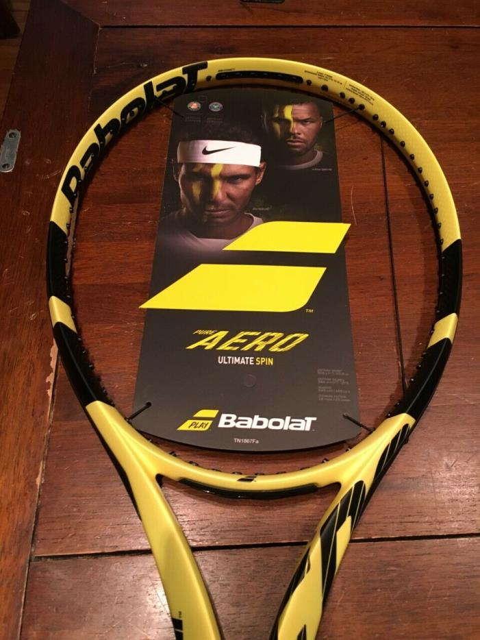 Babolat Pure Aero tennis racquet, 1/4 grip, NEW, free shipping