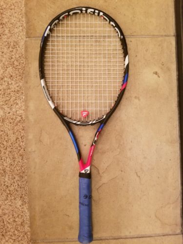 Tecnifibre TFight 300 DC Dynacore tennis racquet with dampener, 4 1/4, very nice