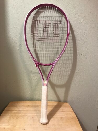 Wilson Hope Pink Tennis Racquet 4 3/8 L3 Cancer Awareness