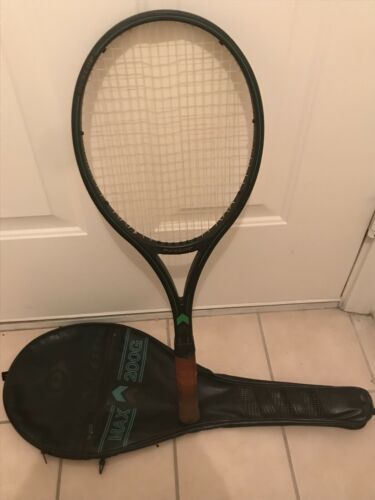 Dunlop Max 200G tennis racquet graphite injection w/ case orig grip 4 3/8