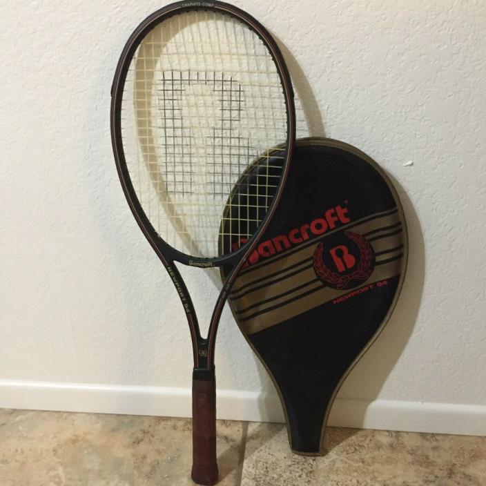 Vintage Bancroft  Newport '94  GraphiteTennis Racquet 4 1/4
