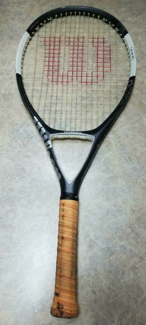 A Wilson Ncode N6 Oversize Tennis Racquet