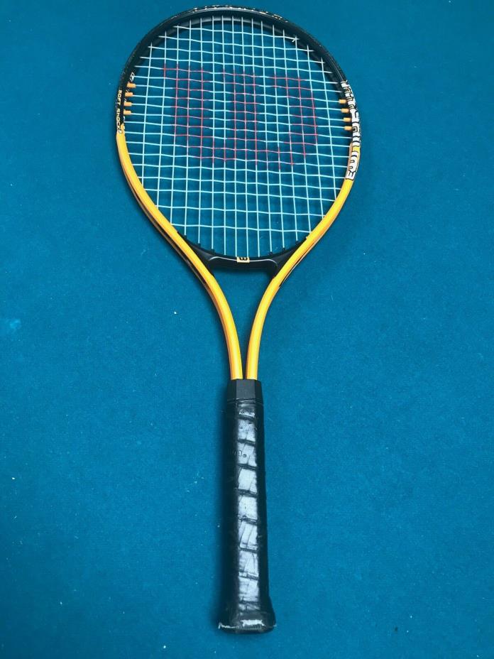 Wilson Tennis Racquet Titanium 3 Soft Shock - Used - has cosmetic wear