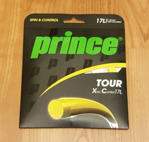 PRINCE TOUR Xtra Control 17L TENNIS STRING - YELLOW