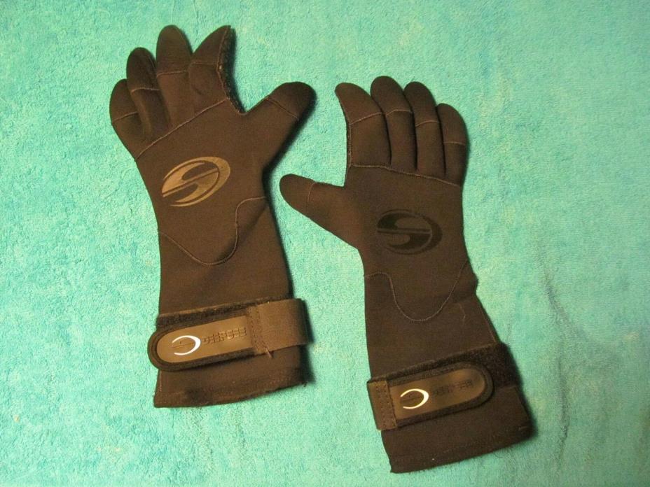 SCUBA Snorkeling gloves gauntlet style Deep See Large