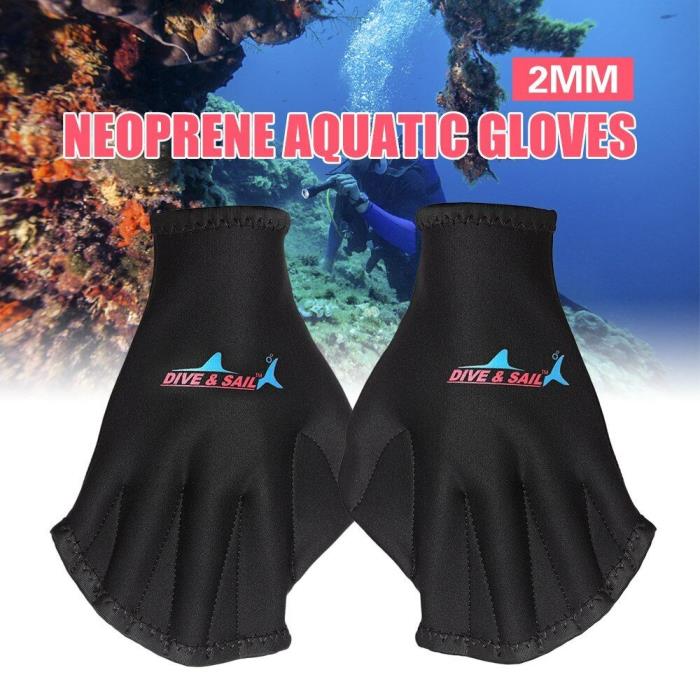 Swim Gloves Aquatic Fitness Webbed Gloves Water Resistance Training Surfing Swim