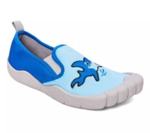 NEWTZ  Toddler Boys Water Shoes UPF 50+ Size 11-12 Blue. Shark