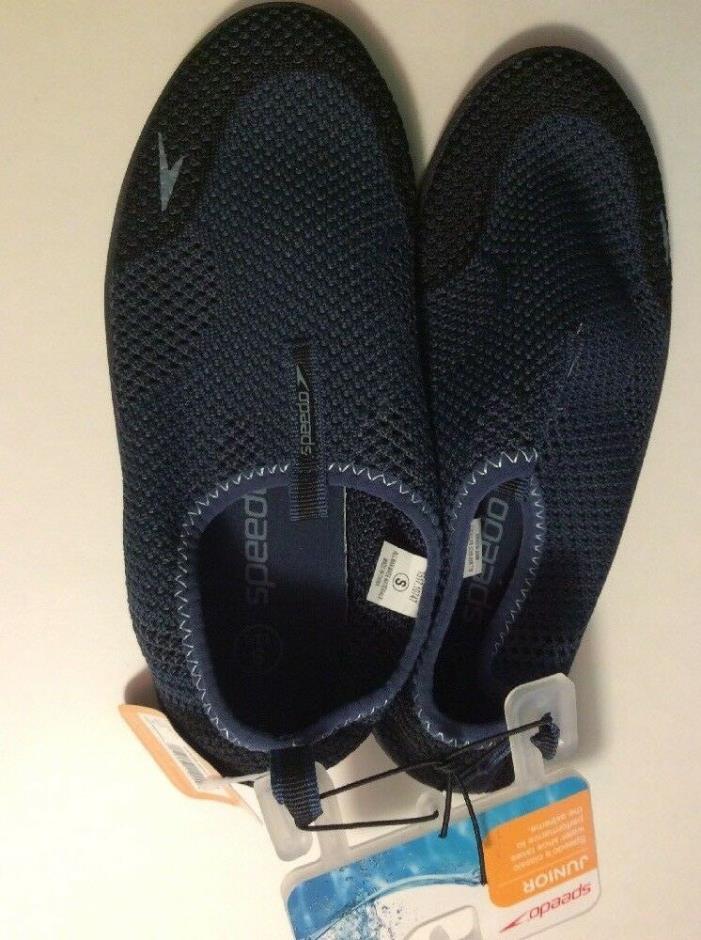 JUNIOR GIRLS SPEEDO WATER SHOES BLUE SIZE S 13-1