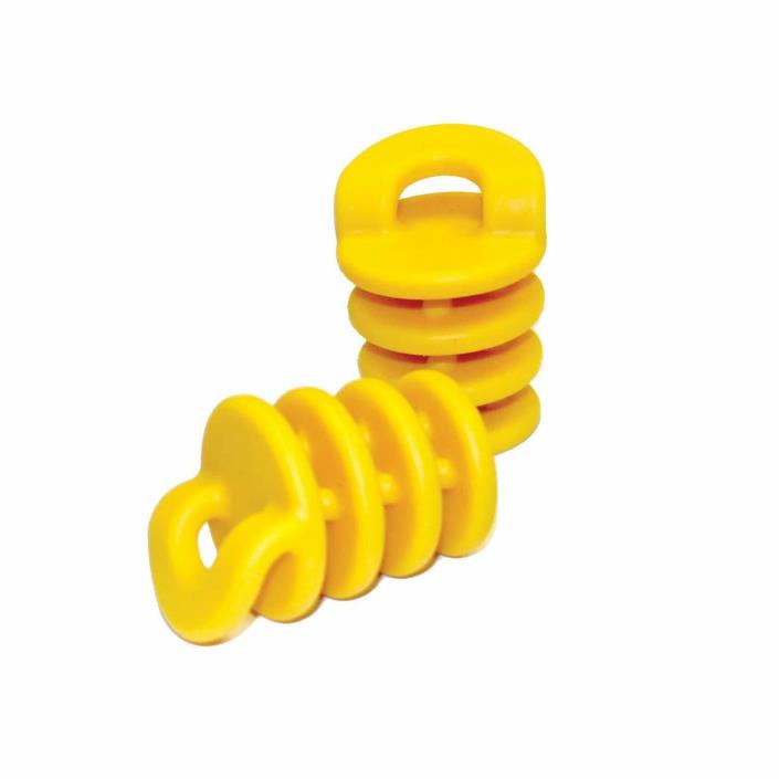 6599 Ocean Kayak Scupper Stoppers - Pack of 2, (Small, Yellow)