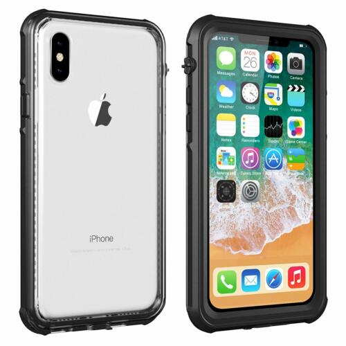 For Apple iPhone Xs X 7 8 Plus Waterproof Case Shockproof w/ Screen Protector
