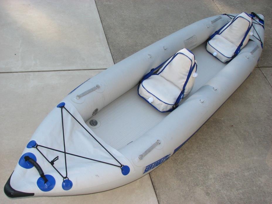 Sea Eagle 385 Fast Track Inflatable Kayak - a rare find!