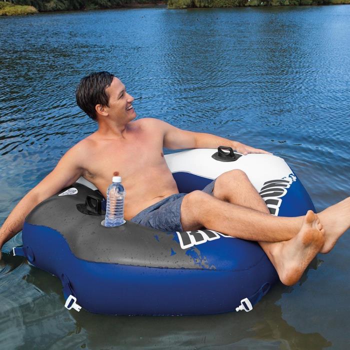 Intex River Run Connect Lounge, Inflatable Water Float, 51