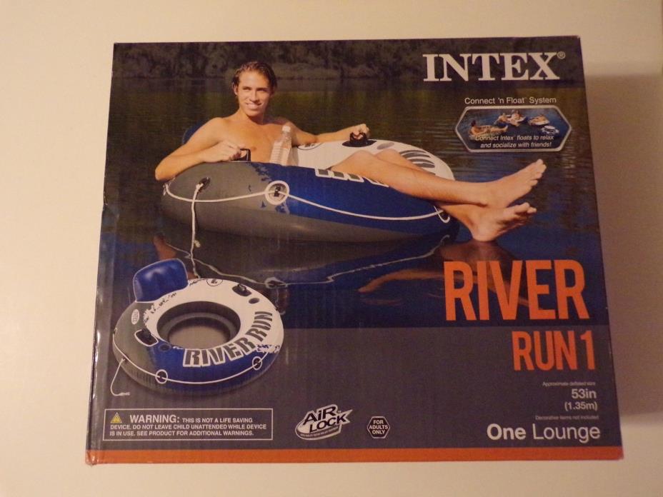 Intex River Run 1 Connect Float System 53in Float Lounge NEW in Box