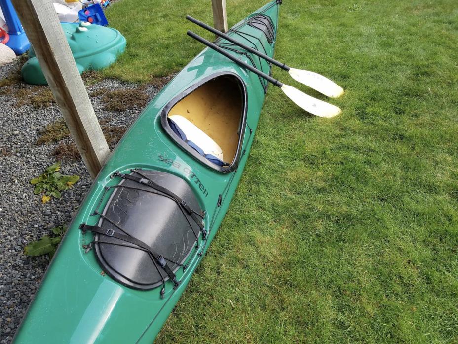 17ft Deluxe Fiberglass Kayak, the Sea Otter, by Pacific Watersports pre-owned