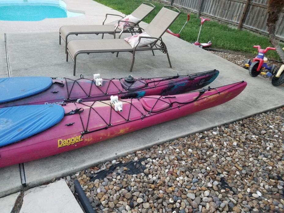 2 Ocean Kayak x 2 Dagger Seeker (15.5 Ft)-Local Pickup Only - $ 2200 (Corpus,TX)