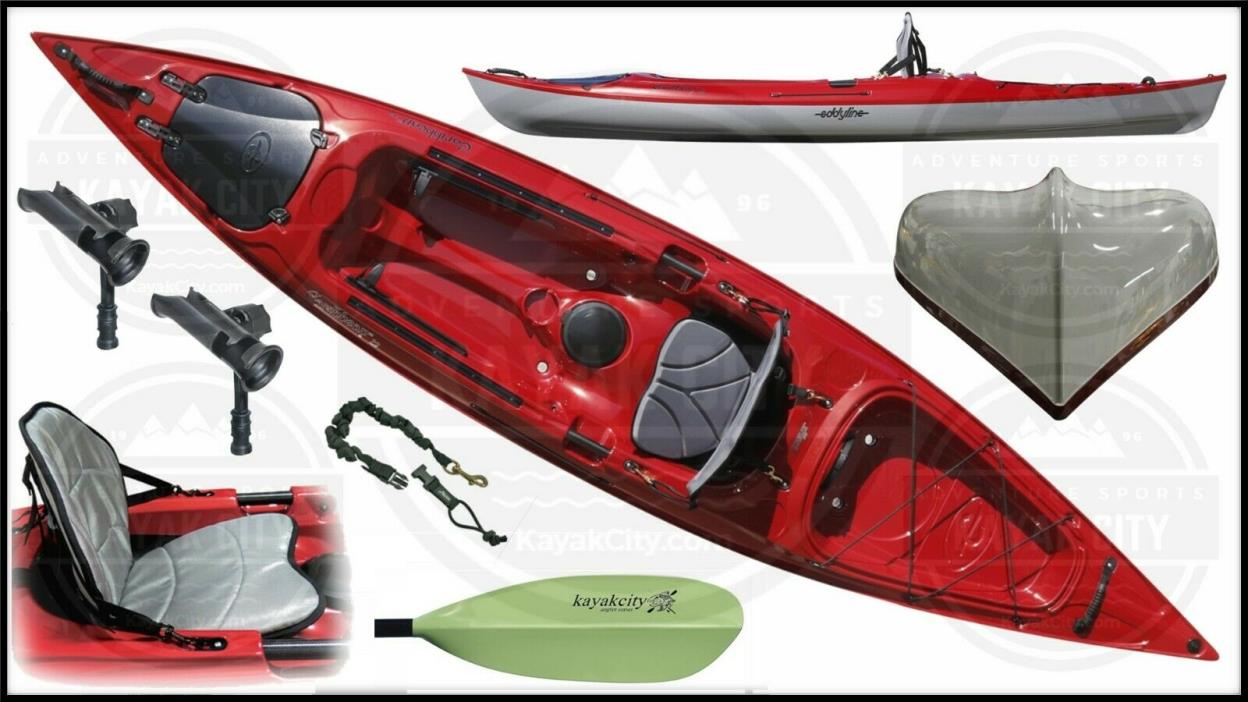 2019 Eddyline Caribbean 12 Lightweight Kayak w/FREE Fishing Package