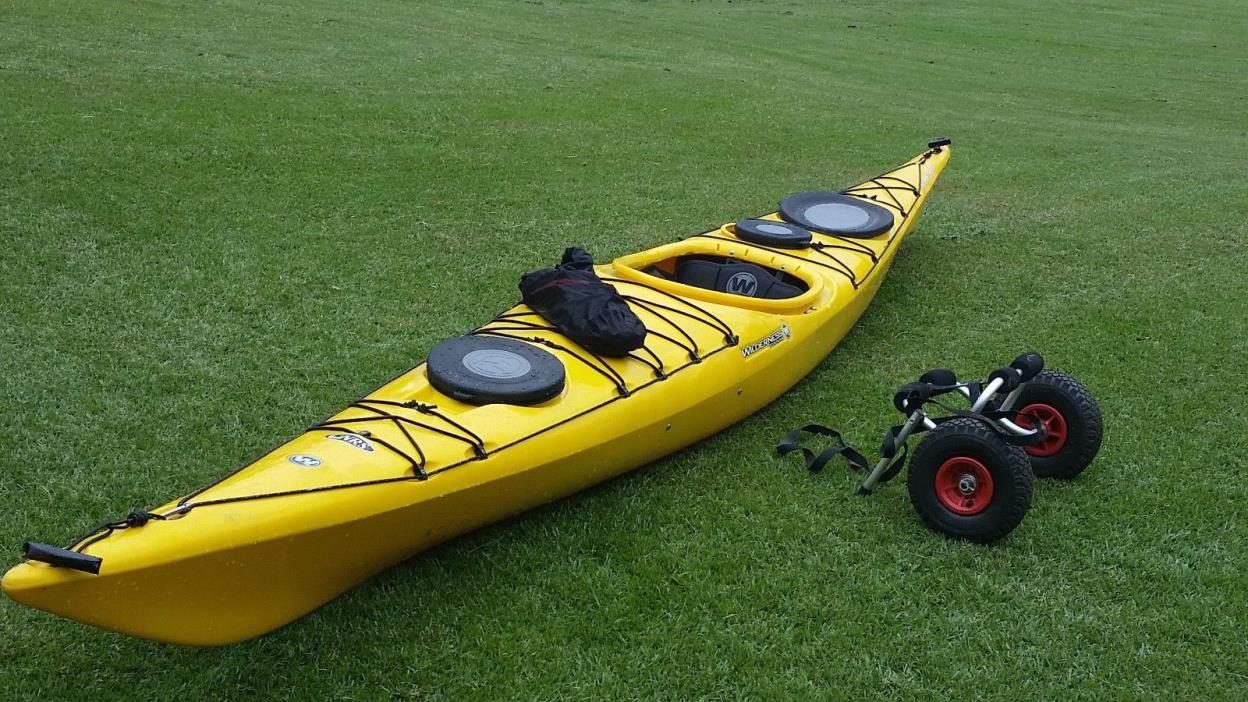 Wilderness Systems Tempest 170 Yellow kayak