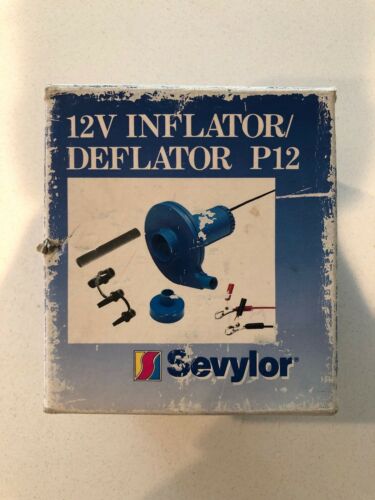 Sevylor 12V Pump Inflator/Deflator P12 With Accessories