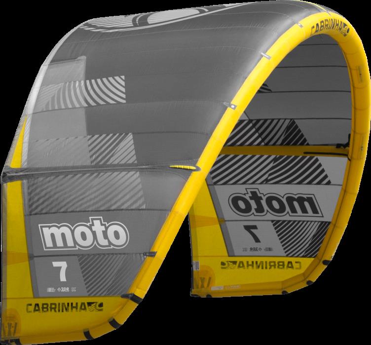 2019 Cabrinha Moto 14m yellow kite for kiteboarding & kitesurfing - NEW -