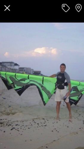 Kiteboarding Kite set which includes 2 Best Waroo kites, and accessories