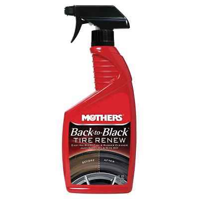 Mothers Back-To-Black Tire Renew-Cleaner 24 Oz.