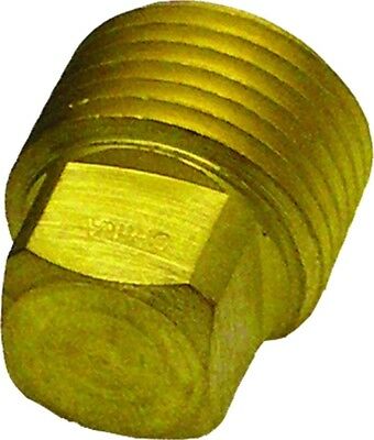 Invincible Marine BR54836 Garboard Drain Plug Only Brass