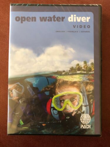 PADI Open Water Diver Multilingual DVD, Education 2 Disc French English Spanish