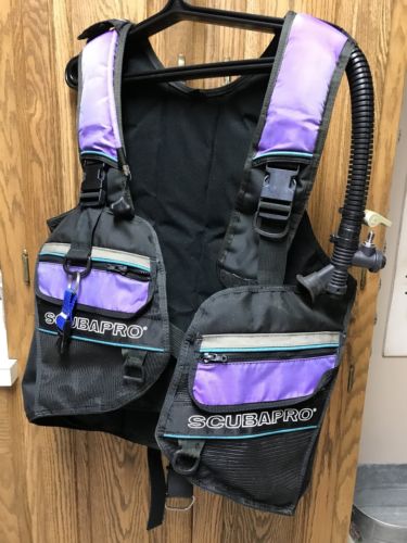 SCUBAPRO DIVING VEST Size LARGE AIR Buoyancy Compansator SCUBA SUIT SET