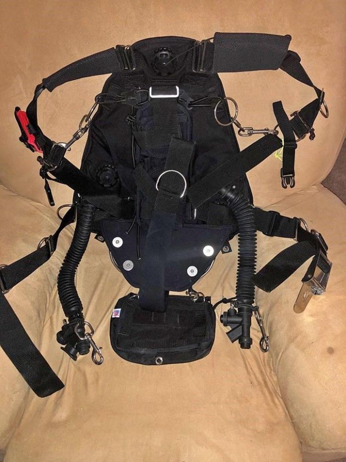 Dive Rite Nomad LS Side-Mount System, VERY Lightly Used
