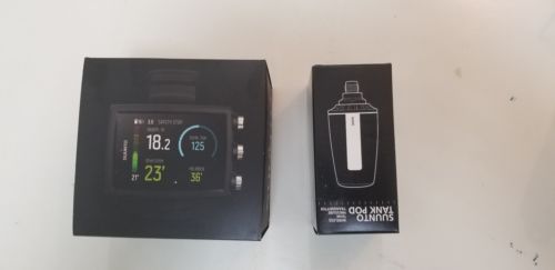 Suunto EON Core  Dive Computer With Tank Pod, Black