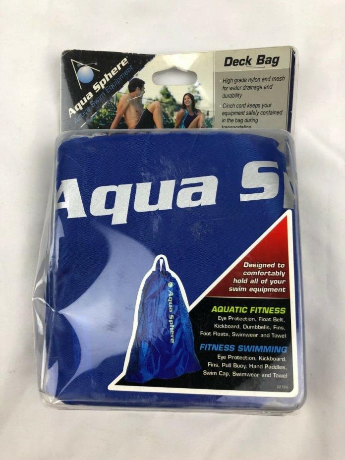 Aqua Sphere Deck Bag Swim Bag Blue (3h)