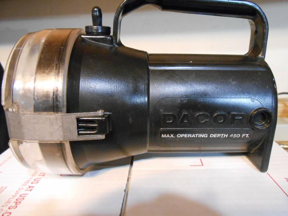 Dacor  Light Vintage Dive Skin Diver Flashlight