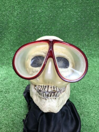 Vintage Scuba Pro Soleil Red Tempered Glass Dive Scuba Snorkel Mask