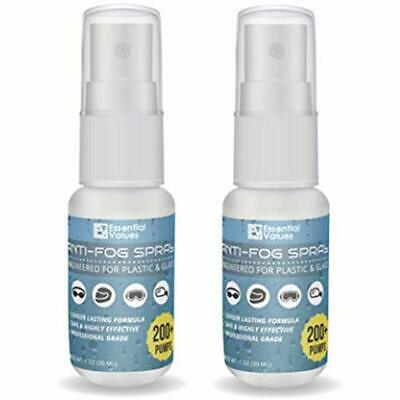 New Mask Defoggers Anti Fog Spray (2 Pack), Best That Keeps Out & Protects -