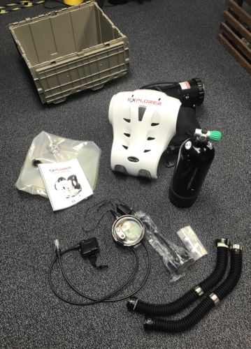 Hollis Explorer Rebreather in like new condition - ONLY used 2 times!