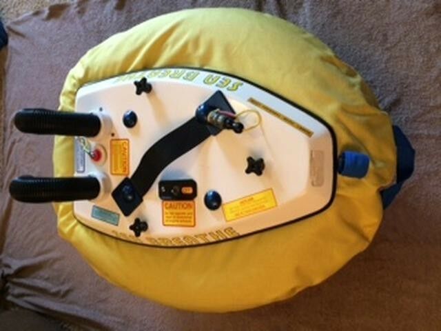 Floating SNUBA - Sea Breathe Surface Air System 2300-F Two Diver Float Unit