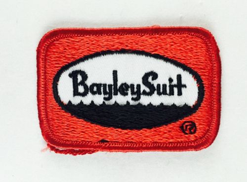 Bayley Suit Swimming Diving Vintage Embroidered Sew On Patch 3
