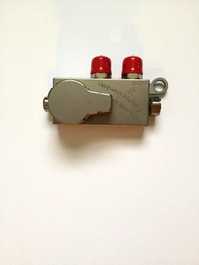 OmniSwivel International Gas Block Switch. Right Hand