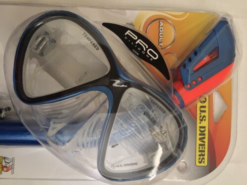 US Divers snorkel (adult size) pro silicone