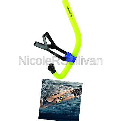 Speedo Bullet Head Swimmer's Snorkel Shocking Lime