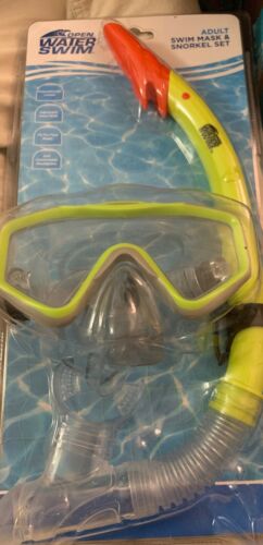 Open Water Swim Adult Swim Mask & Snorkel Set
