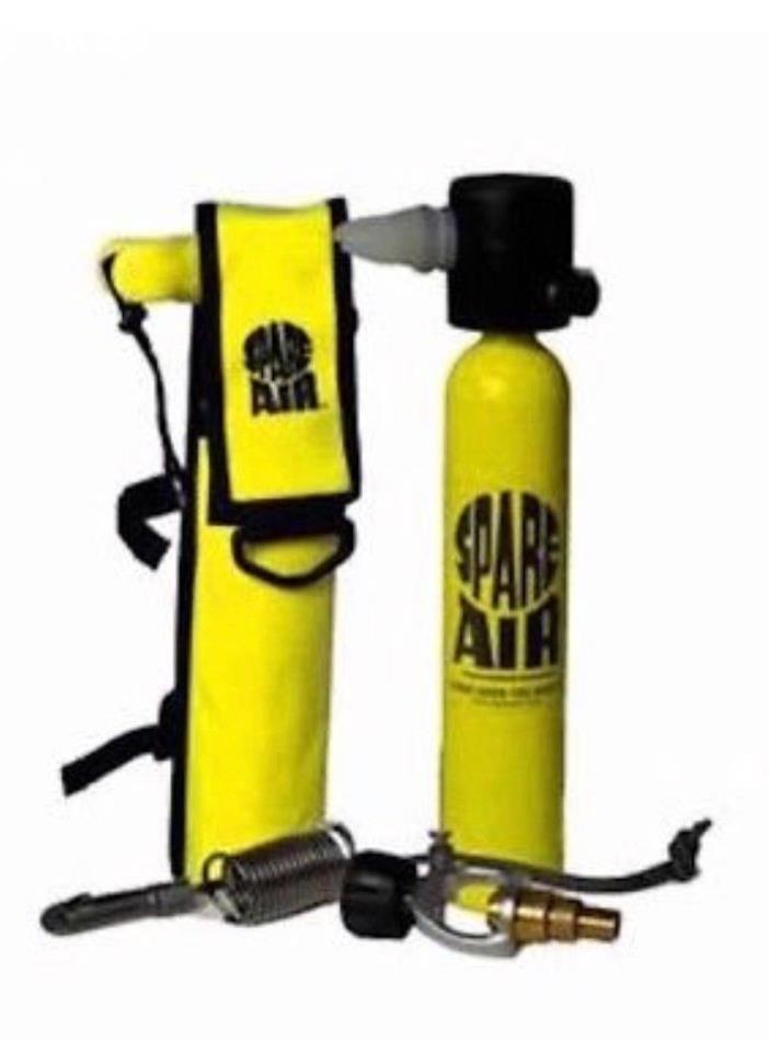 SPARE AIR Model 300YEL (3 Cubic Feet) Emergency Back-Up Scuba Diving Air Tank