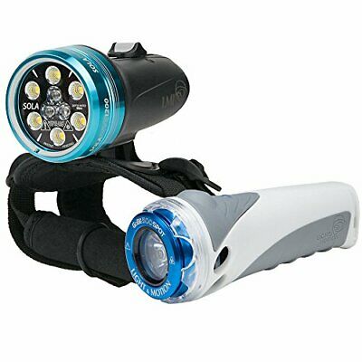 Light & Motion SOLA Dive 1200 S/F and GoBe S 500 Spot LED Light Combo Kit