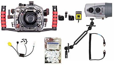 D5500 Nikon Underwater DSLR Camera Housing by Ikelite 6801.55 w/ DS160 Package